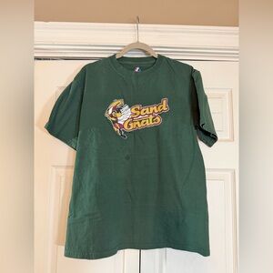Savannah Sand Gnats Youth MiLB Majestic T-Shirt Baseball New York Mets Large